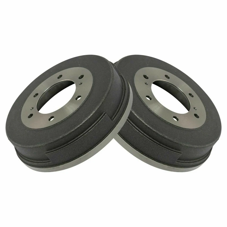 Пара задних тормозных барабанов TRQ LH RH для 1986-2004 Nissan 720 D21 Hardbody Pathfinder - Изображение 3 из 4