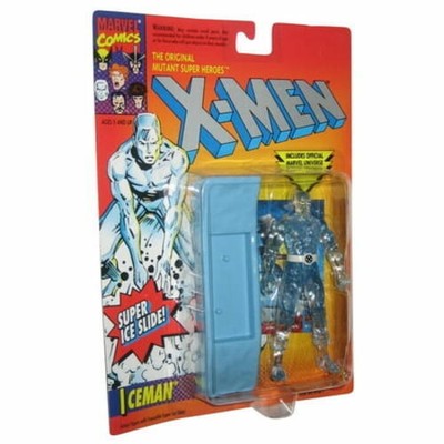 Marvel Comics Uncanny X-Men Iceman Super Ice Slide (1993) Toy Biz Figure