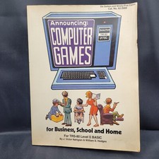 Radio Shack TRS-80 Computer Video Games Catalog Vintage 1980 BASIC Winthrop Pub