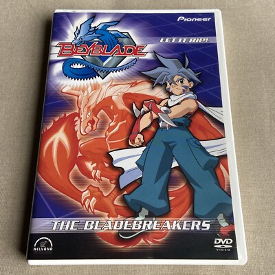 Beyblade: The Blade Breakers (DVD, 2001) W/ Insert Let It Rip