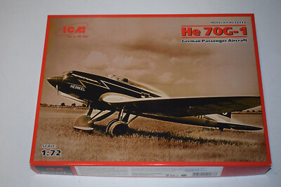 ICM 72233 Heinkel He 70G-1 1:72 NEU mit OVP
