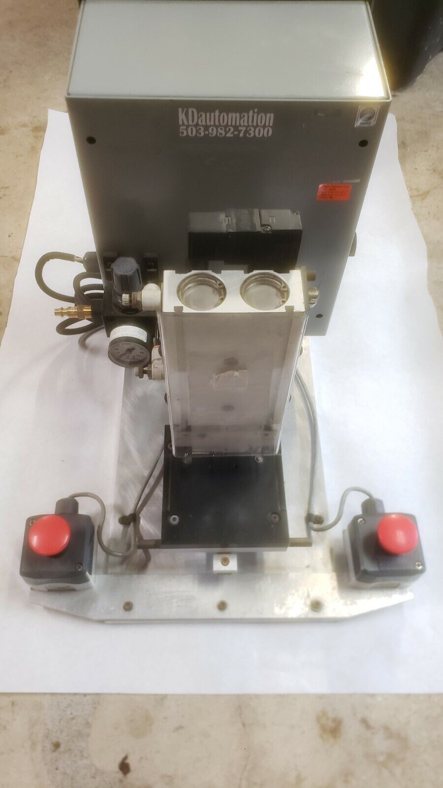 Automated Pneumatic Press