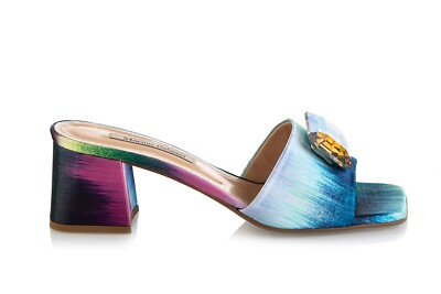Authentic Marino Fabiani Italian Designer Sandals New Collection Multicolor