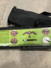 Bird Hawk Flying Kite with Pole Crops Farm Protector Bird Scarer NEW - G