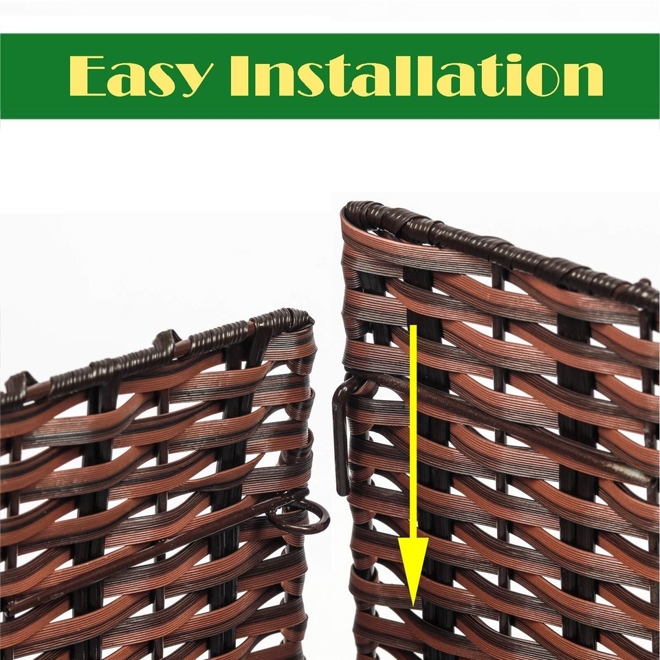 Christmas Tree Collar Skirt, Rattan Wicker Xmas Tree Collar Basket Ring