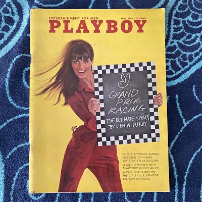 1967 MAY PLAYBOY ANNE RANDALL POTM!!/SYLVA KOSCINA!/WOODY ALLEN Nudes