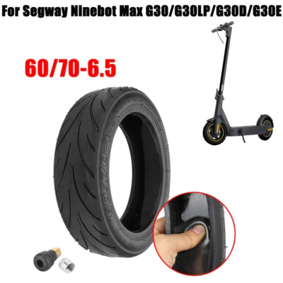 60/70-6.5 Rubber Tire For Segway Ninebot Max G30/G30LP/G30D/G30 E-Scooter Parts