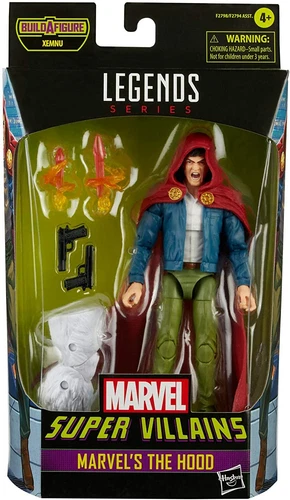 Figura de acción de 6 pulgadas Marvel Legends The Hood Super Villains Xemnu