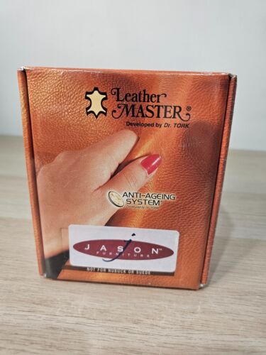 New Leather Master Anti-Ageing System Care Cleaning Kit Dr Tork Italy Jason