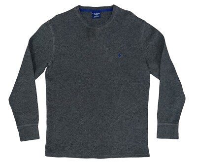 Polo Ralph Lauren Men's Crew Neck Waffle Thermal Pullover Sweater Size  Large