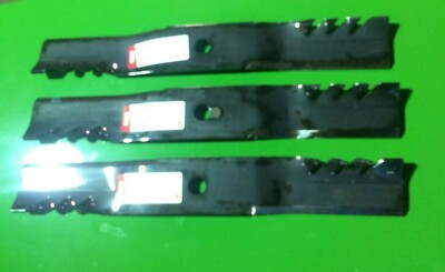 3 Gator blades for John Deere 60