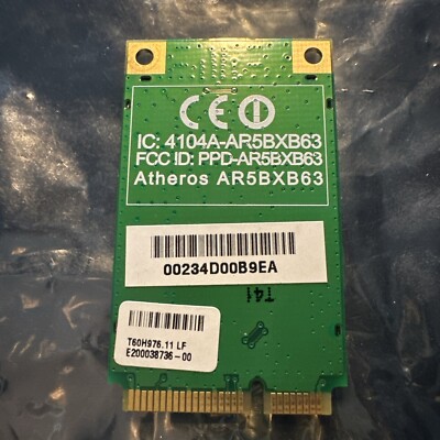 Genuine OEM Internal Wireless Card Atheros AR5BXB63 Laptop