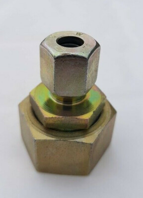 HYDRAULISCHE SCHWENKREDUZIERKUPPLUNG L SERIE ROHRKLEMMVERSCHRAUBUNG VERZINKT