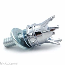 Custom Chrome Crown Custom Bolt for Harley Mounting Seat to Fender