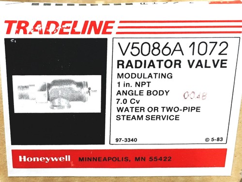 Honeywell Heizkörperventil V5086A 1072 NOS - Bild 7 von 8
