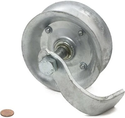 DF_SUPPLY Rolling Gate 1 5/8" Gate Pipe Track Roller Galvanized (Safety)