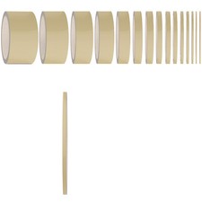 Auto Zierstreifen Matt Beige 8mm Folien Aufkleber Leisten Zierlinien Innenraum