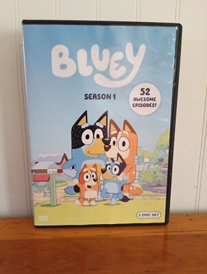 Bluey: Season 1 (DVD, 2018) 52 Awesome Episodes 2 Mint Discs