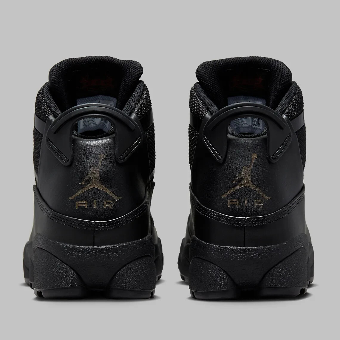 Nike Air Jordan 6 Rings Shoes 'Winterized Black' FV3826-001 Nike Air Jordan 6 Rings Shoes 'Winterized Black' FV3826-001