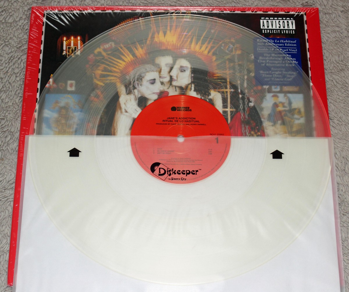 Jane's Addiction Ritual de lo Habitual 2xLP Translucent Pearl