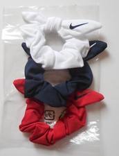 Nike Gathered Hair Ties 3PK White/Obsidian/University Red Lots 2