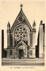 Old postcard Le Mans Protestant Temple FRANCE (14344240)