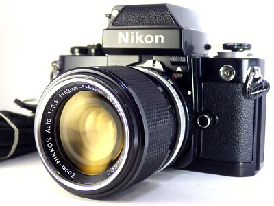 Nikon F2 Photomic A 35mm Film Camera Body + Zoom Nikkor 43 Nikon F2 Photomic A 35mm Film Camera Body + Zoom Nikkor 43