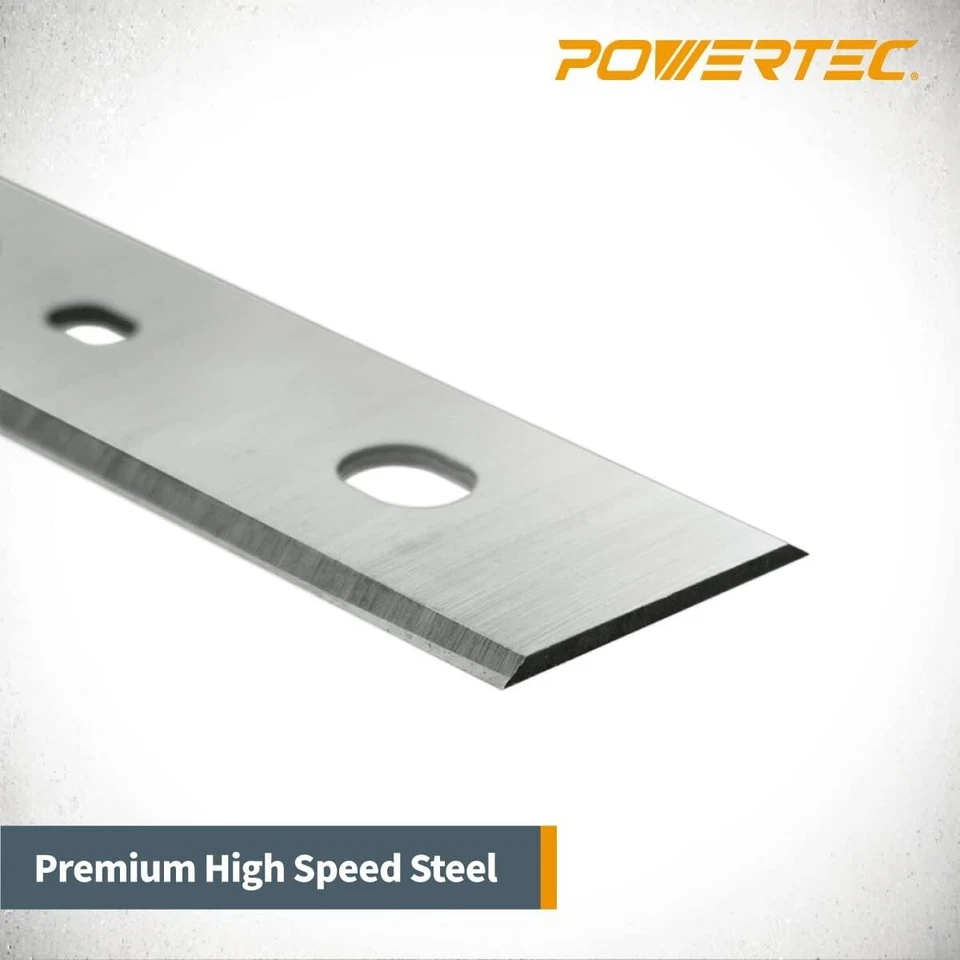Lâminas plaina POWERTEC 13" para DeWalt DW735, DW735X - Conjunto de 6 peças de reposição - Imagem 3 de 4