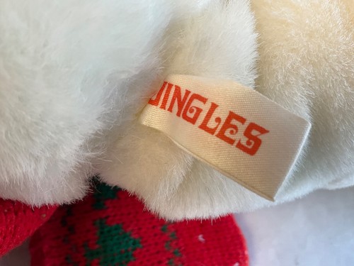 Jingles Christmas Large Plush Stuffed Animal Teddy Bear Santa Hat Scarf *22" in* - Picture 12 of 15