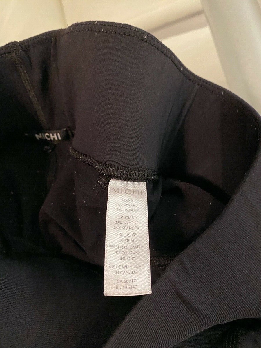 MICHI Black Storme Pocket Leggings Size S Retail $250 | eBay