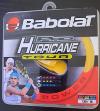Babolat Pro Hurricane Tour 200m Tennis String - 1.25 Mm Yellow for 