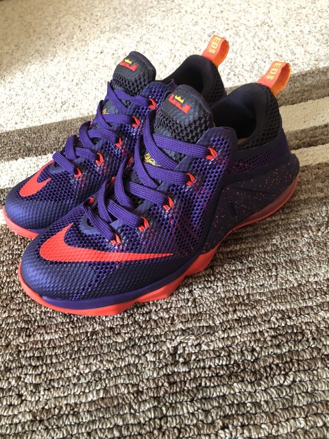 Lebron 12 Low Court Purple Size 5.5Y | eBay