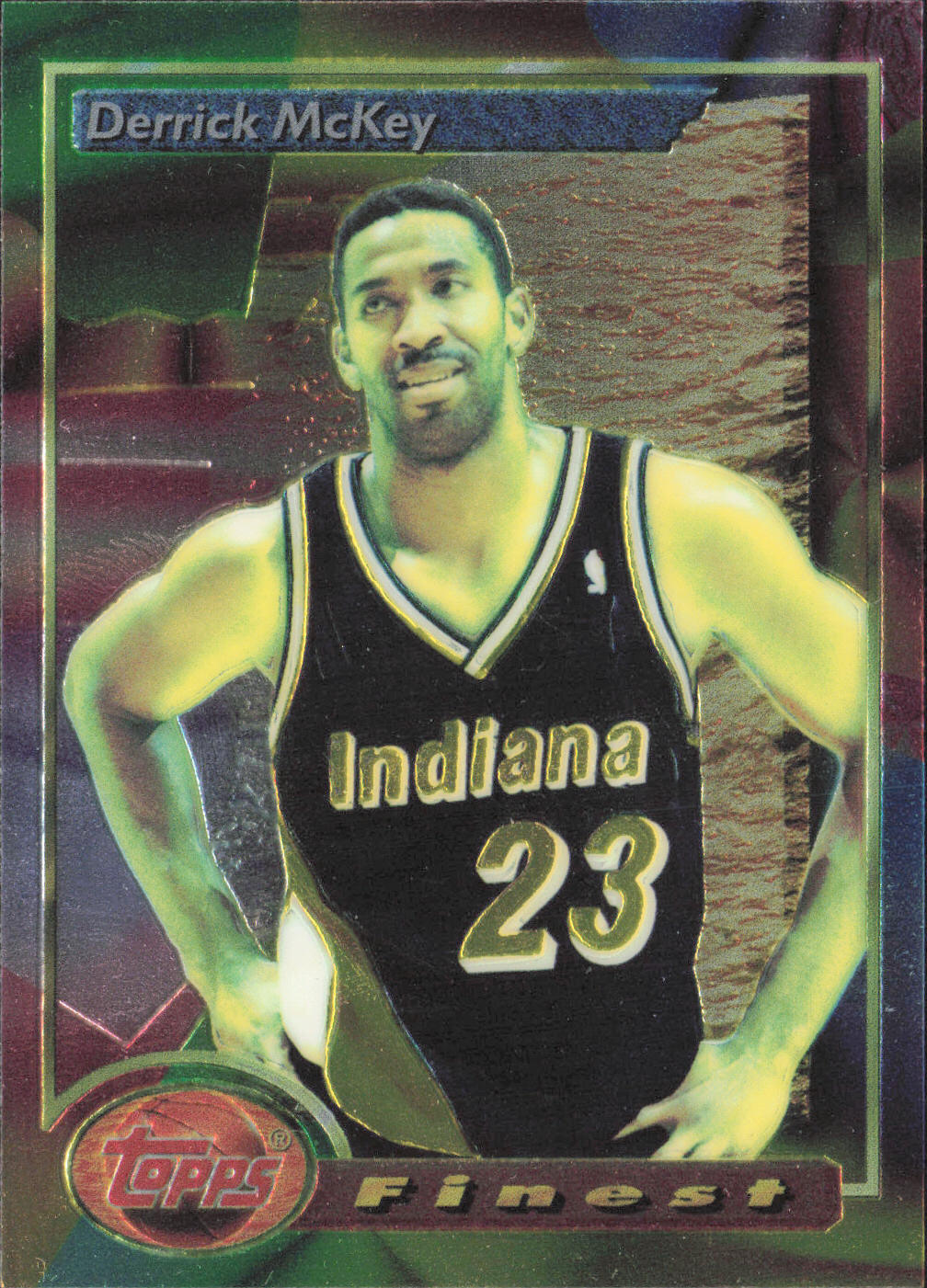 Derrick McKey 1993-94 Finest #52 Indiana Pacers