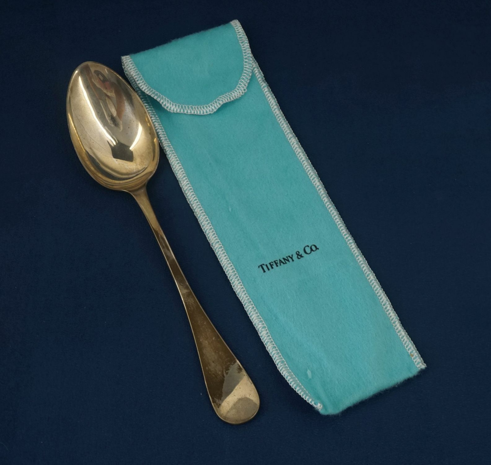Tiffany & Co. King William Sterling Silver Serving Spoon - Free Shipping USA