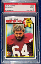 1979 Ron Saul #236 Topps PSA 9 Washington Redskins