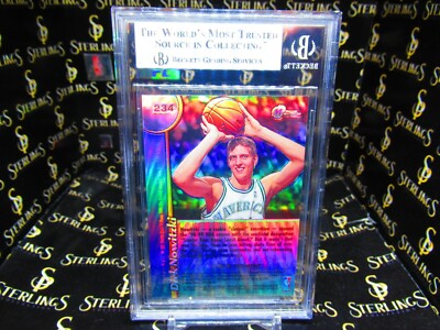1998-99 TOPPS FINEST Dirk Nowitzki RC REFRACTOR *NO PROTECTOR
