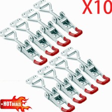 10X Adjustable Toggle Clamp Holding Heavy Duty Box Catch Latch Hasp Clip Case UK