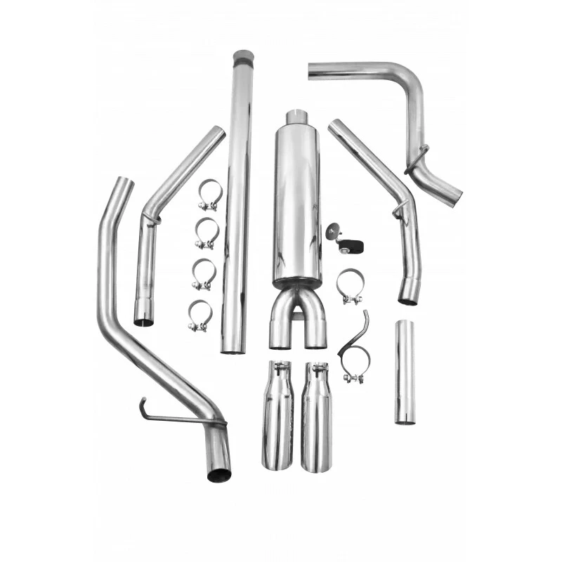 MBRP 3" DOBLE ESCAPE + PUNTAS PARA 2014-2018 GMC SIERRA 1500 5,3 L 4,3 L Foto 3 de 4