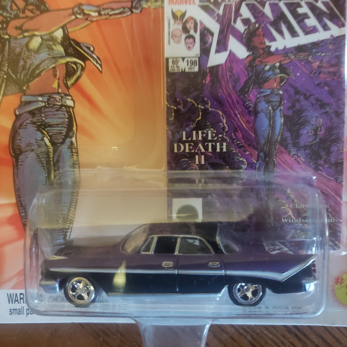 ミニカー johnny lightning marvel set of 12 Johnny Lightning The Uncanny X-Men Marvel #9 1959 Desoto