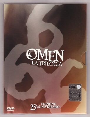 THE OMEN TRILOGY - BOX 3 DVD - 25th Anniversary Edition - PERFECT!!