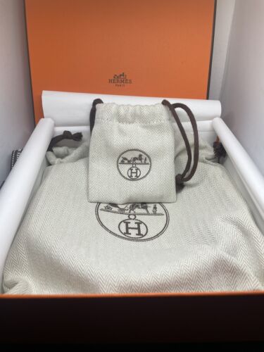 Size 90 NEW Hermes SILVER Constance H Men Belt  & Reversible leather strap 32 mm - Picture 1 of 8