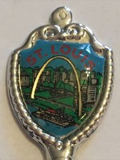Vintage Souvenir Spoon US Collectible St. Louis Missouri Gateway Arch