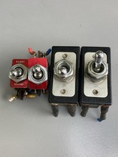 4 Vintage Chrome Lever Mains Switches