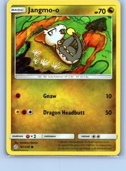 Jangmo-o 161/236 SM - Cosmic Eclipse Common