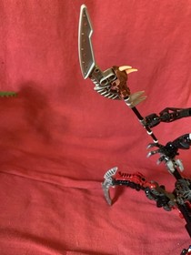 LEGO Bionicle Vezon & Fenrakk Titans 8764 306 pcs Without Manual