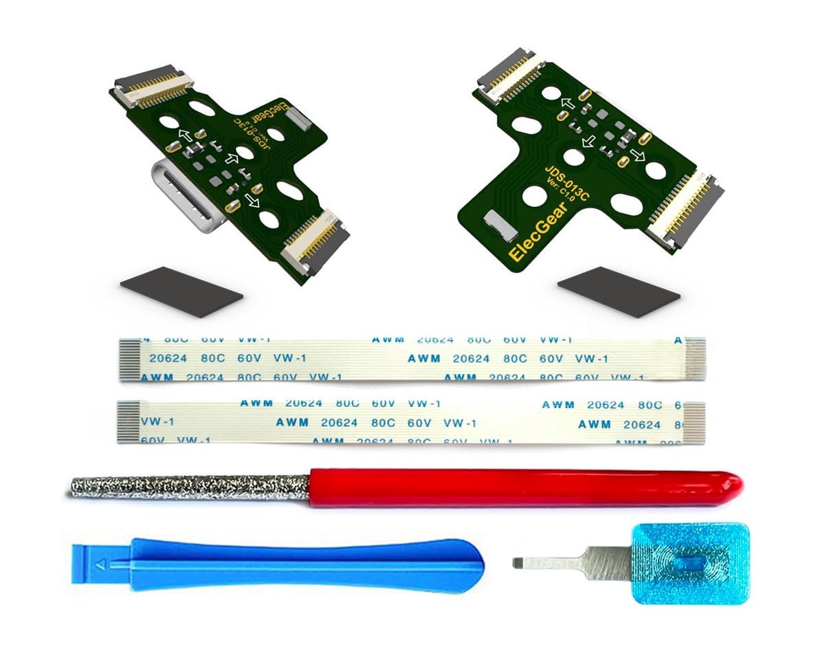 Connecteur USB C Manette PS4 1G Remplacement Idéal pour Jouer sans Coupure
