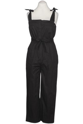 Comma Jumpsuit/Overall Damen Gr. EU 40 Baumwolle Schwarz #9dtxfur