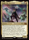 1x Loki, the Deceiver NM Eng MTG - Marvel Super Heroes Commander