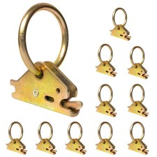 10 PCS Heavy Duty E-Track Tie Down O Ring E-Track Ring for E-Track Tie Down Rail