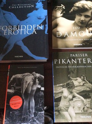 Erotik Fotografie 20er 30er [4 BUCH] Feu D'Amour Forbidden Pariser Pikanterien